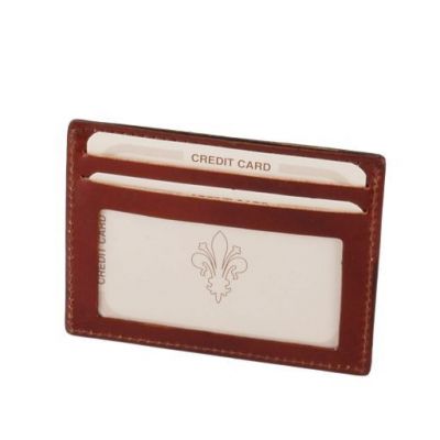 Tuscany Leather Exclusive Credit/Business Card Holder Dark Brown #2